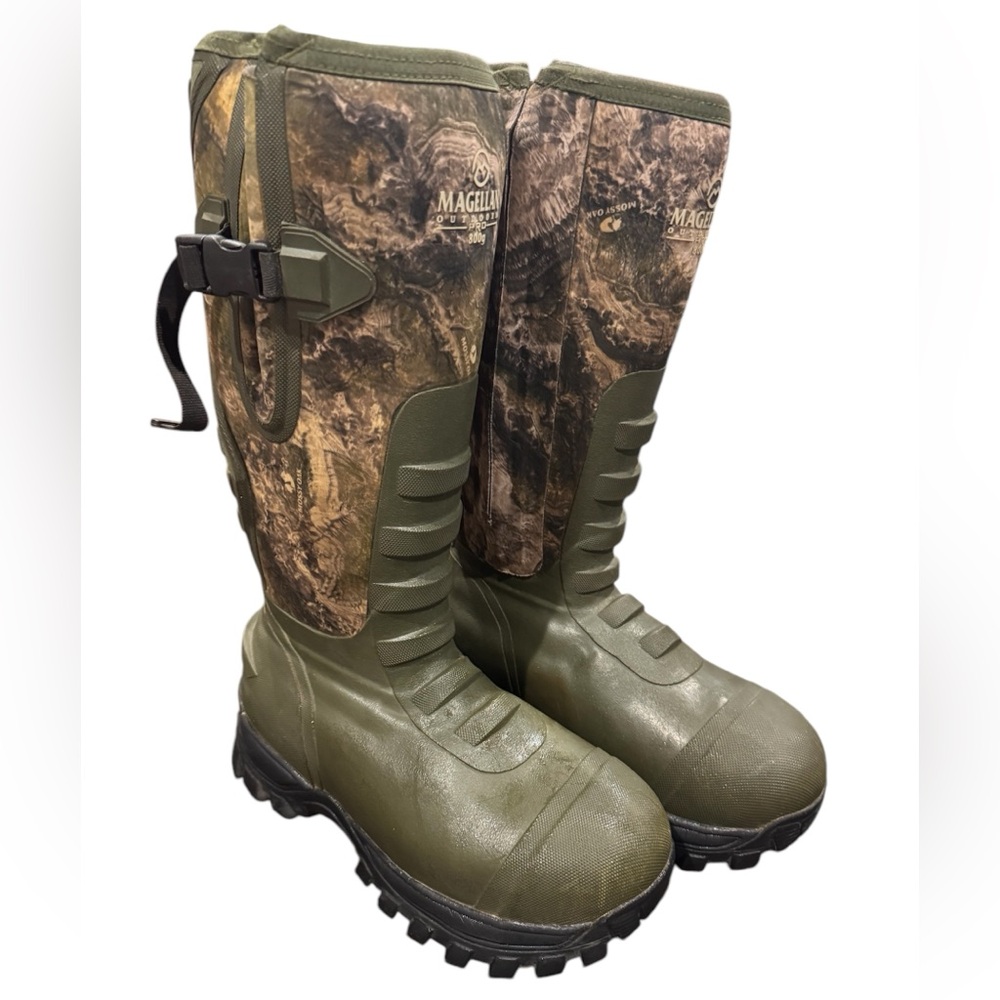 Mens Magellan Outdoors Pro Vivor Hunting Scentmask Waterproof Camo Boots